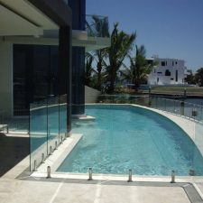 Modern concrete pool design with clean lines in QLD